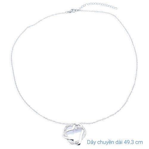 Dây Chuyền Hợp Kim Nữ AvaJi Đính Đá AVJ.N000135.00