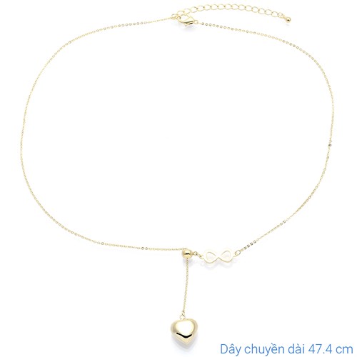 Dây Chuyền Hợp Kim Nữ AvaJi AVJ.N000008.00