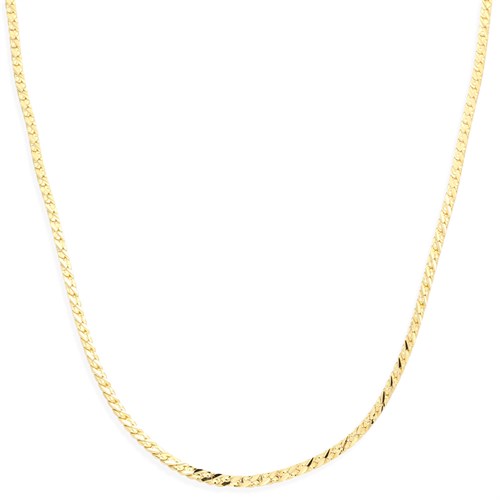 Dây Chuyền Bạc Unisex Mạ Vàng 18K AvaJi AVJ.N000217.00