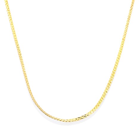 Dây Chuyền Bạc Unisex Mạ Vàng 18K AvaJi AVJ.N000223.00