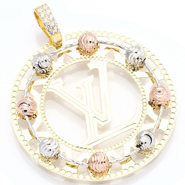 Mặt Dây Chuyền Bạc Nữ Đính Đá Mạ Vàng 18K AvaJi AVJ.P000036.00