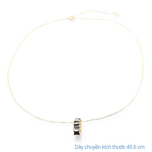 Dây Chuyền Hợp Kim Nữ Đính Đá AvaJi AVJ.N000296.00