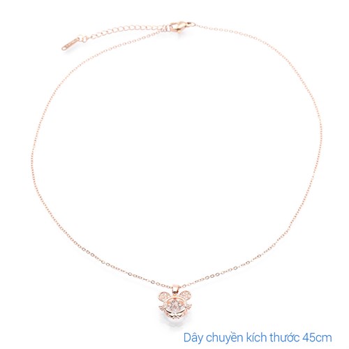 Dây Chuyền Hợp Kim Nữ Đính Đá AvaJi AVJ.N000344.00