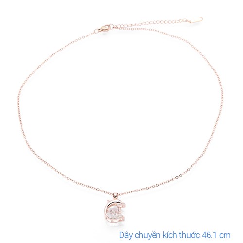 Dây Chuyền Hợp Kim Nữ Đính Đá AvaJi AVJ.N000345.00