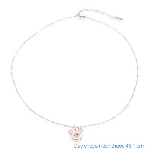 Dây Chuyền Hợp Kim Nữ Đính Đá AvaJi AVJ.N000358.00