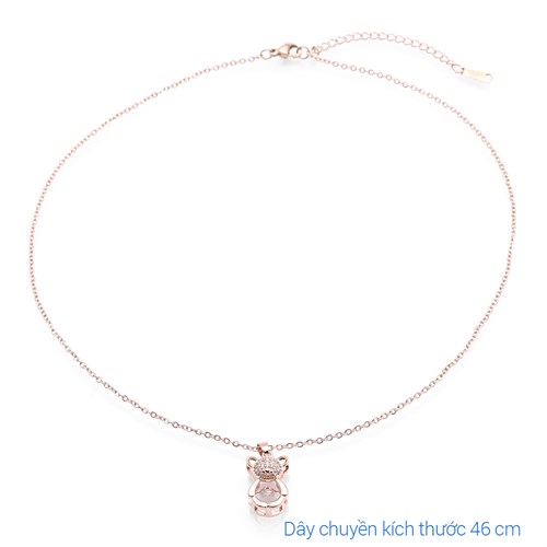 Dây Chuyền Hợp Kim Nữ Đính Đá AvaJi AVJ.N000359.00