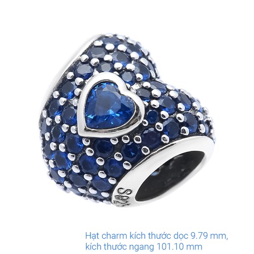 Hạt Charm Hợp Kim Unisex AvaJi Đính Đá AVJ.P00000010.00