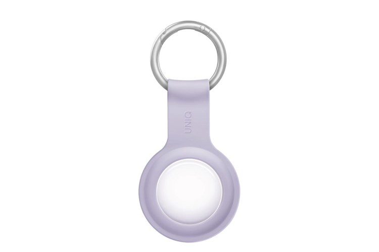 Vỏ bảo vệ AirTag Silicon UNIQ LINO LIQUID Liquid Tím Màu Tím