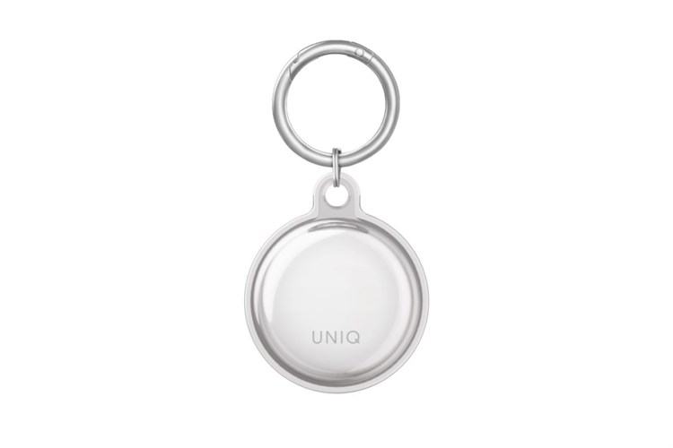Vỏ bảo vệ AirTag Nhựa dẻo TPU UNIQ GLASE Trắng Màu Trắng