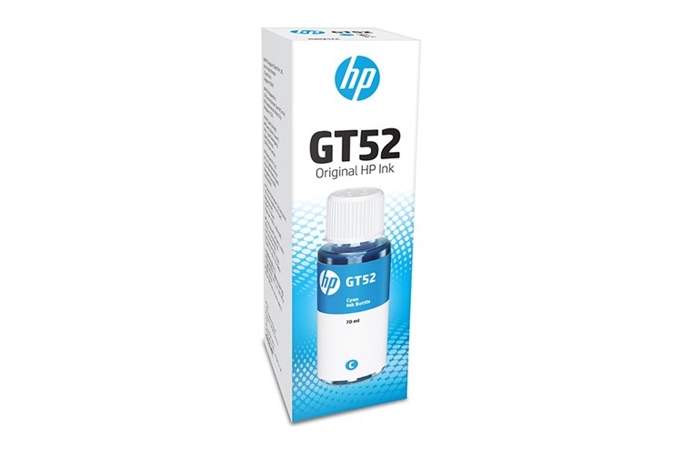 Mực in phun HP GT52 Xanh M0H54AA (dành cho HP Ink Tank 115, 315, 415, Smart Tank 580, 210 và 520)