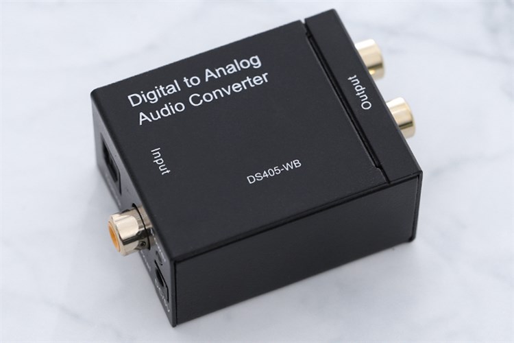 Bộ Adapter chuyển Optical - RCA Audio Xmobile DS405-WB Đen Màu Đen