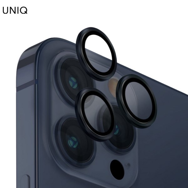 Miếng dán camera iPhone 15 Pro OPTIX ALUMINIUM UNIQ