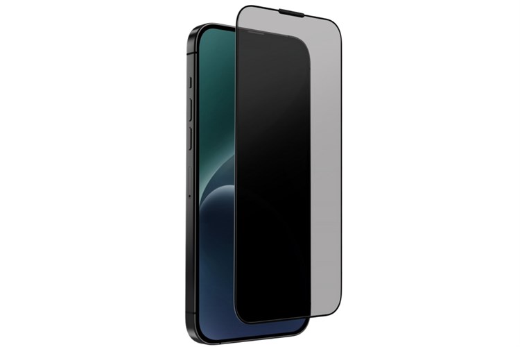 Miếng dán kính cường lực chống nhìn trộm iPhone 15 UniQ Màu Đen