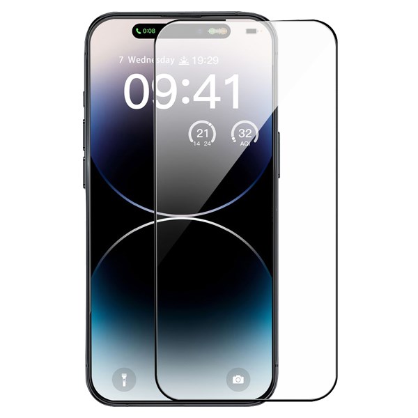 Miếng dán kính cường lực iPhone 15 Mipow BJ501