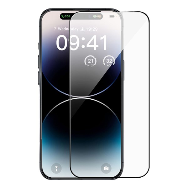 Miếng dán kính cường lực iPhone 15 Plus Mipow BJ502