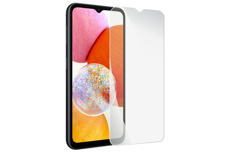 Miếng dán kính Samsung Galaxy A14 Jincase Màu Trắng