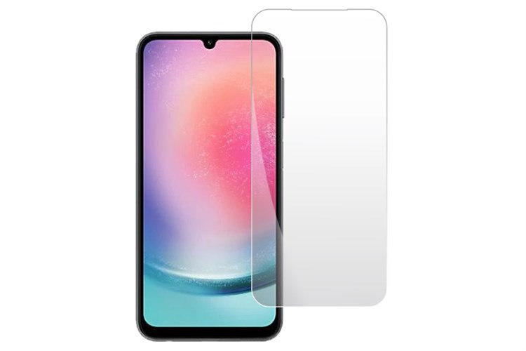 Miếng dán kính Samsung Galaxy A34 Jincase Màu Trắng