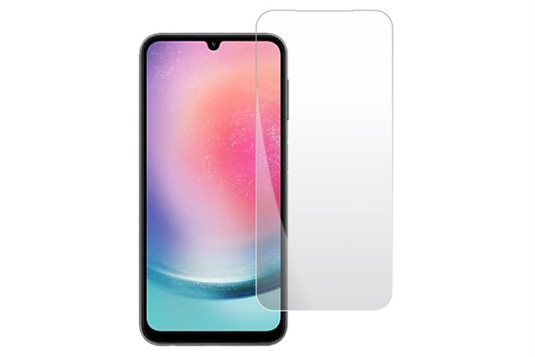 Miếng dán kính Samsung Galaxy A24/Redmi A4 Jincase Màu Trắng