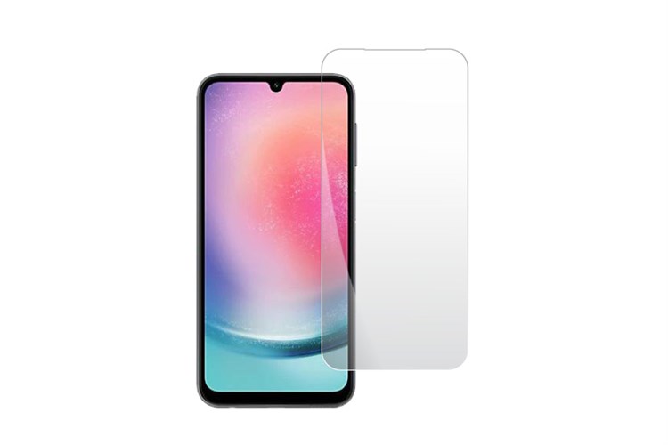 Miếng dán kính cường lực Samsung Galaxy A25/Redmi A5 Jincase Màu Trắng