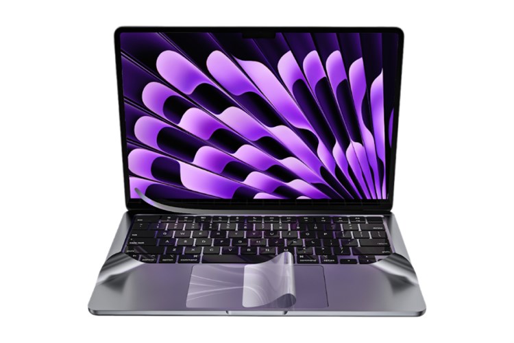 Bộ dán Macbook Air M2 15 inch 6 IN 1 ISCS2941 - Innostyle Màu Xám