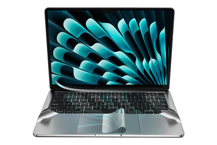 Bộ dán Macbook Air M2 15 inch 6 IN 1 ISCS2941 - Innostyle Màu Bạc
