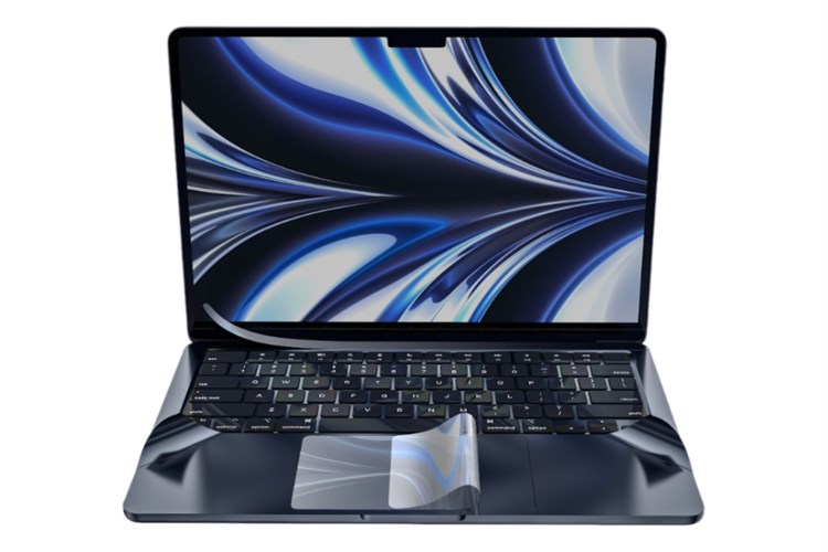 Bộ dán Macbook Air M2 13.6 inch 6 IN 1 ISCS2681 - Innostyle Màu Xanh đen