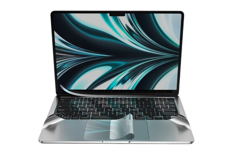 Bộ dán Macbook Air M2 13.6 inch 6 IN 1 ISCS2681 - Innostyle Màu Bạc