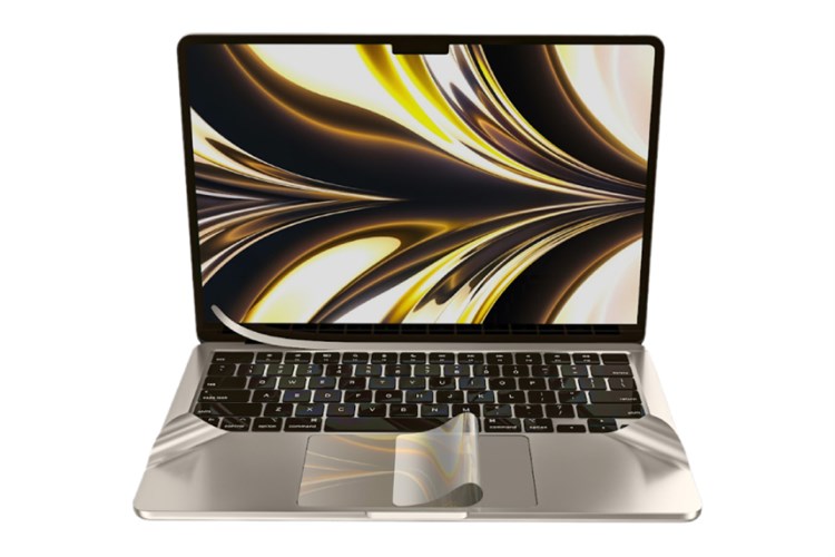 Bộ dán Macbook Air M2 13.6 inch 6 IN 1 ISCS2681 - Innostyle Màu Vàng