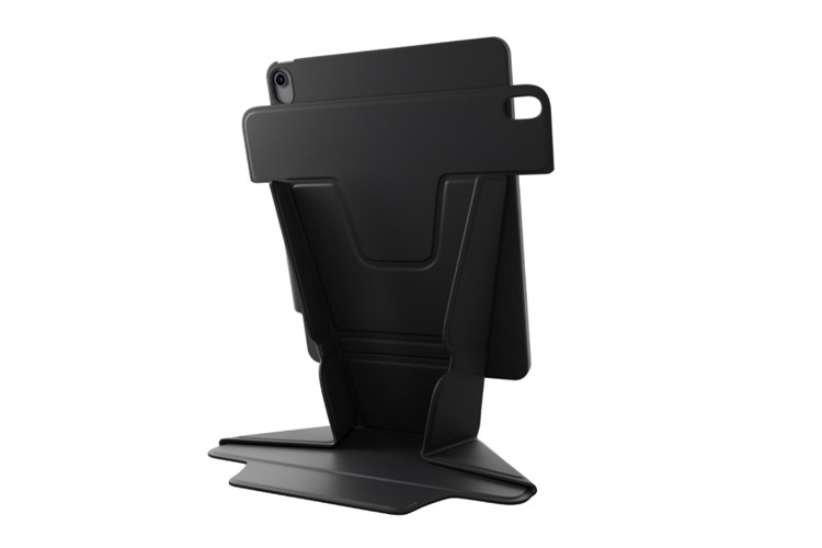 Bao da nắp gập iPad Air 6 13 inch 2024 Nhựa TPU da PU UNIQ RYZE 360 Màu Đen