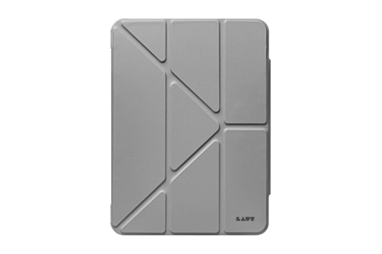 Bao da nắp gập iPad Air 6 11 inch 2024 Nhựa PC da PU LAUT HUEX FOLIO Màu Xám
