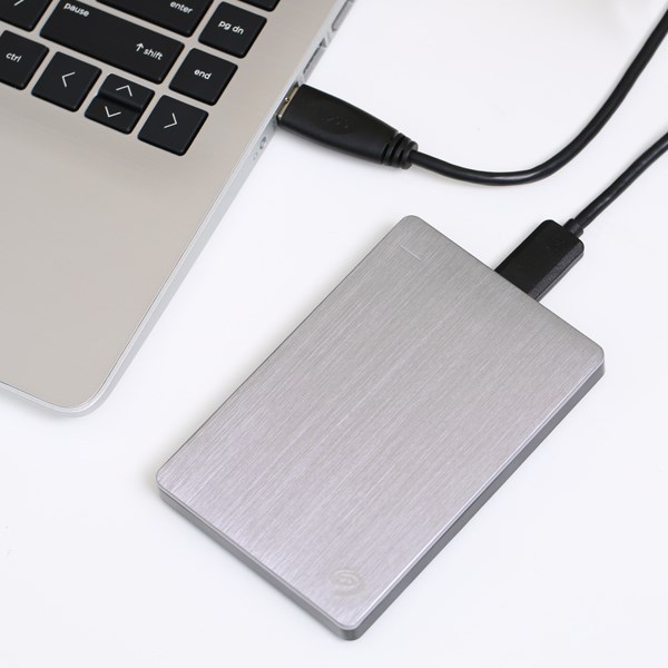 Ổ cứng HDD 1TB Seagate Backup Plus Slim Bạc