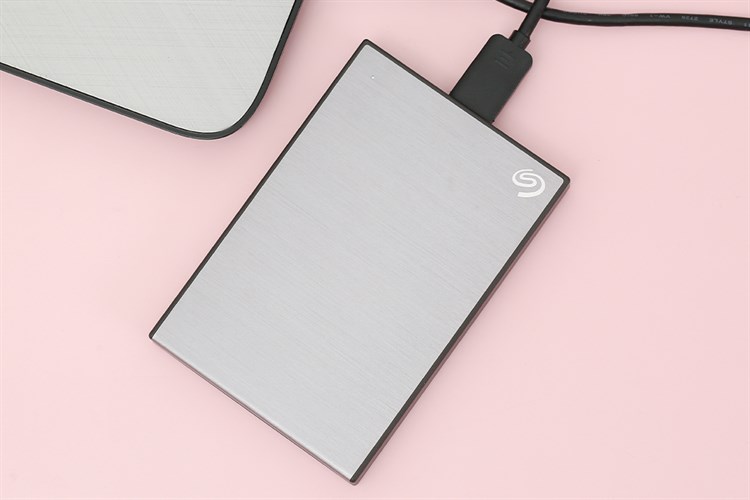 Ổ cứng HDD 2TB Seagate Backup Plus Slim STHN2000406 Xám Màu Xám