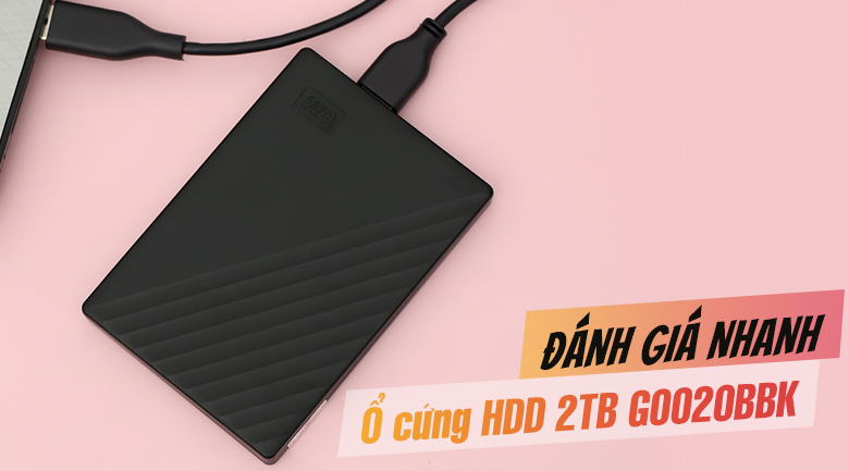 Ổ cứng di động HDD 2TB WD My Passport G0020BBK