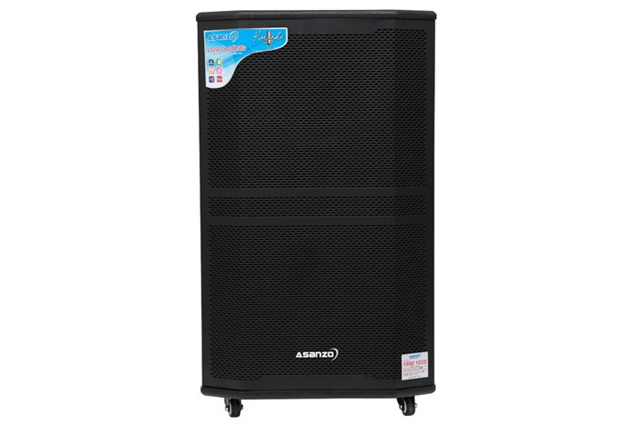 Loa kéo karaoke Asanzo AL-9900 600W Màu Đen
