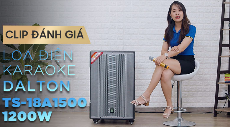 Loa điện karaoke Dalton TS - 18A1500 1200W