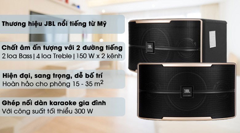 Cặp loa karaoke JBL Pasion 8 300W