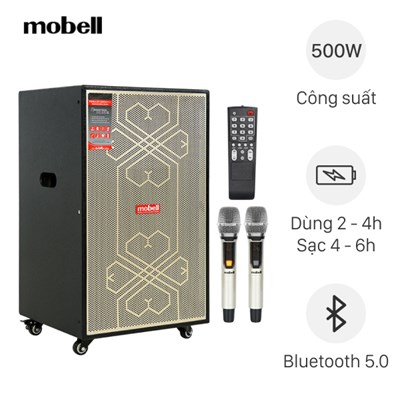 Loa kéo karaoke Mobell MK-6080 500W