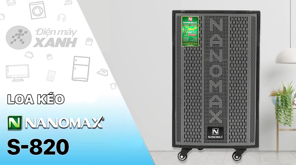 Loa kéo karaoke Nanomax S-820 400W