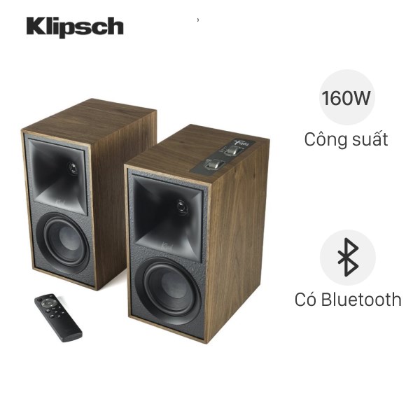 Cặp Loa Bluetooth Klipsch The Fives Walnut