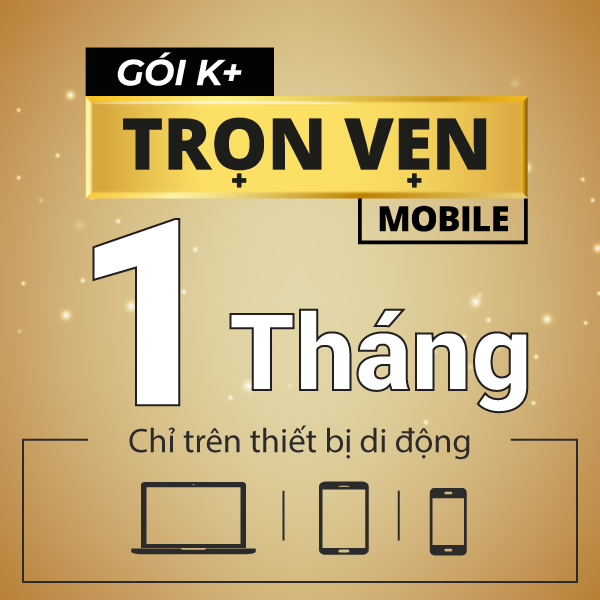 K+ App Trọn vẹn 1 tháng_Xem Ngoại hạng Anh trên Mobile