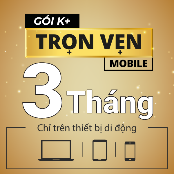 K+ App Trọn vẹn 3 tháng_Xem Ngoại hạng Anh trên Mobile