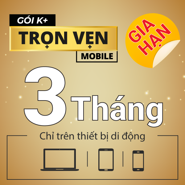 Gia hạn_K+ App Trọn vẹn 3 tháng_Xem Ngoại hạng Anh trên Mobile