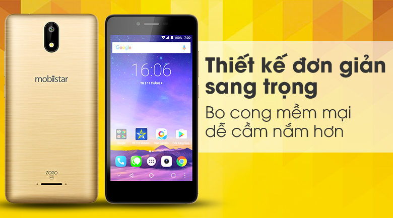 Điện thoại Mobiistar Zoro 4G