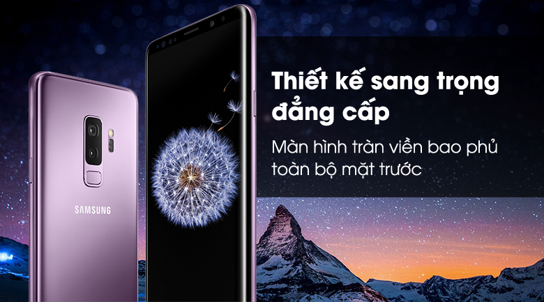 Điện thoại Samsung Galaxy S9+ 64GB đen