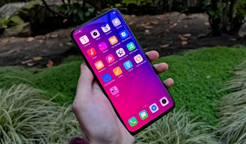 Giao diá»n Äiá»n thoáº¡i OPPO Find X