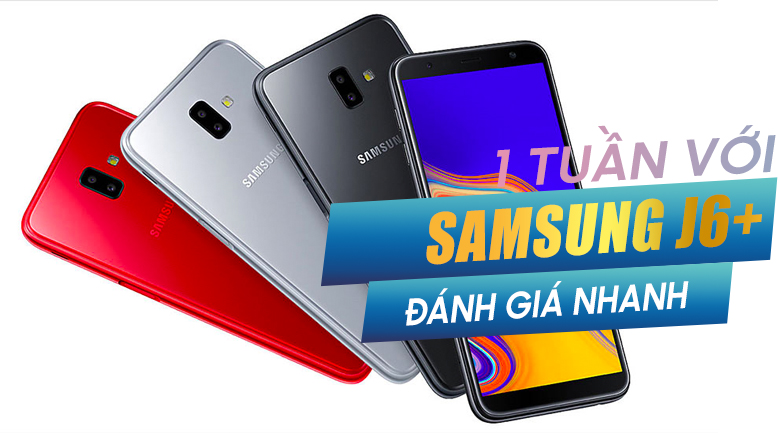 Điện thoại Samsung Galaxy J6+