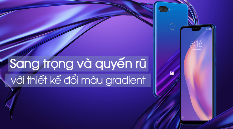 Điện thoại Xiaomi Mi 8 Lite 6GB/128GB