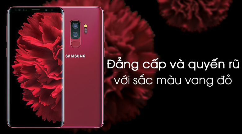 Điện thoại Samsung Galaxy S9+ 64GB Vang Đỏ