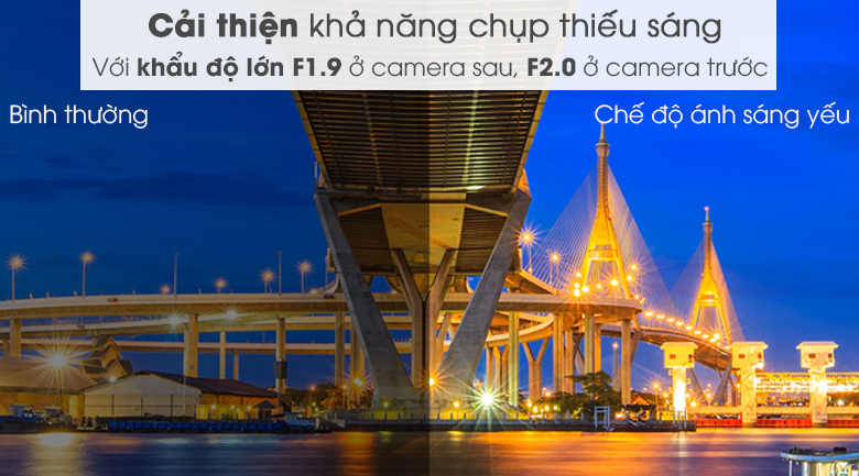 Khẩu độ camera Galaxy A10 Khẩu độ camera Galaxy A10