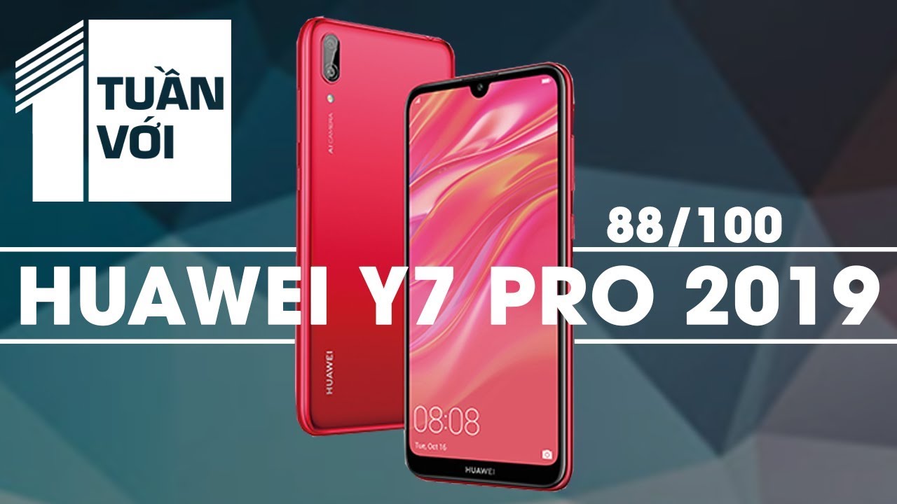 Điện thoại Huawei Y7 Pro (2019) màu đỏ